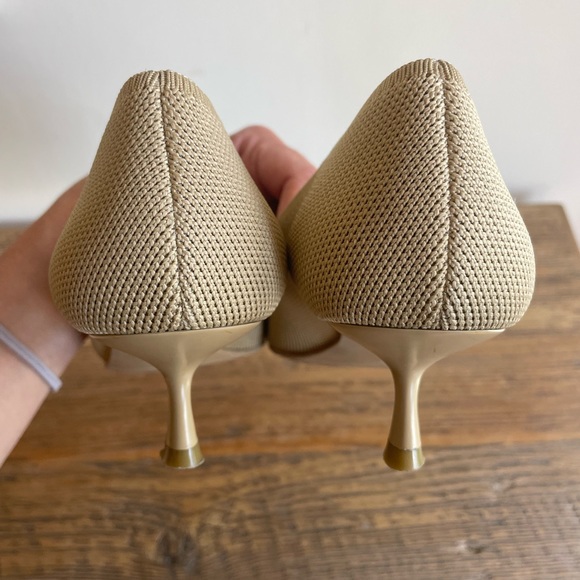 Vivaia nude pointed toe kitten heels Size 38 - Picture 6 of 7